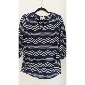 Annie Griffin 100% Silk Blouse Sz L